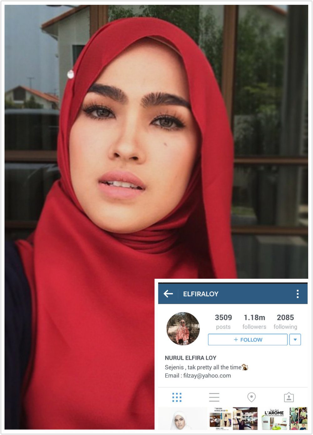 Elfira Loy TOP 10 Most Popular Malaysians On Instagram Azhanco