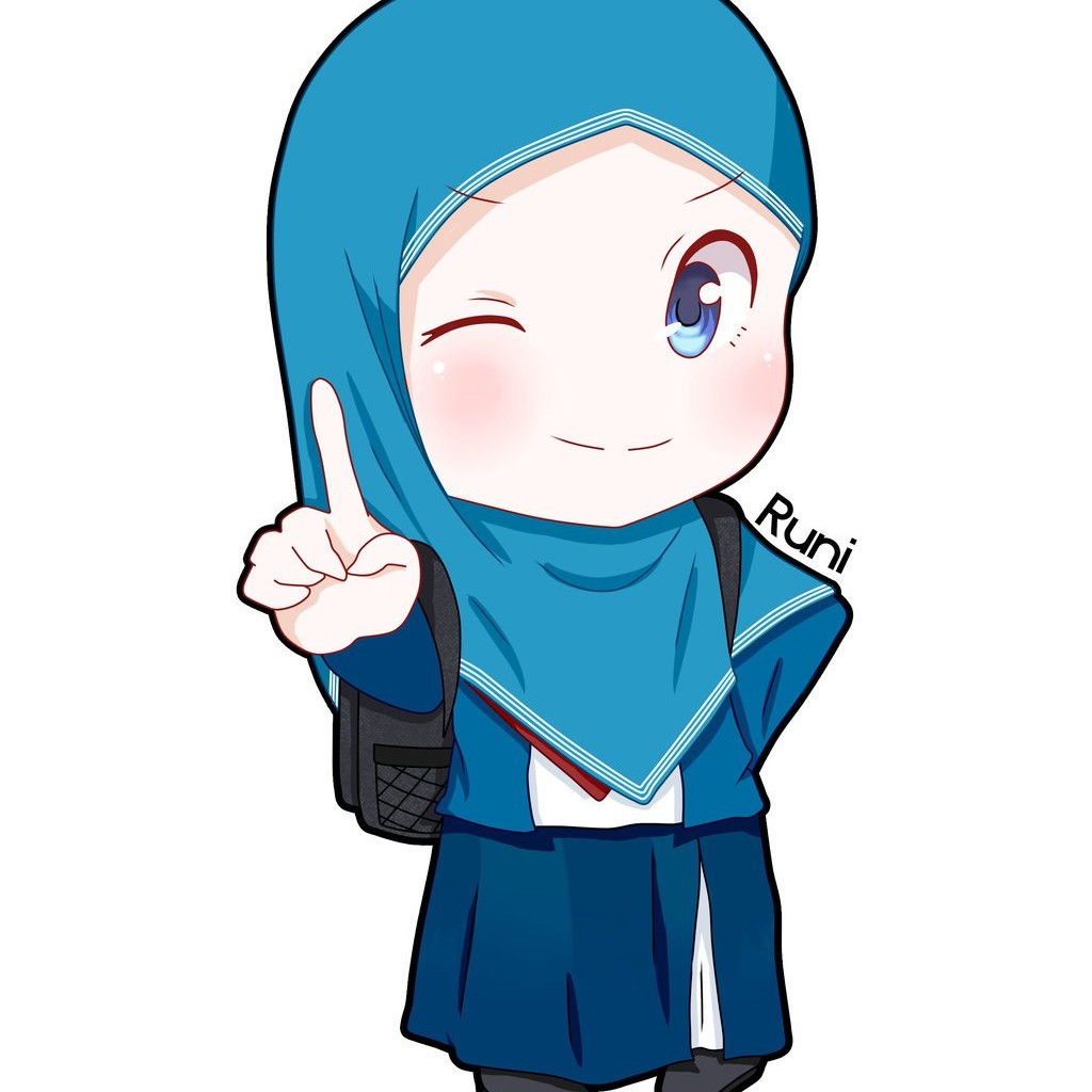 Kartun Chibi Muslimah Comel dan Lucu - Azhan.co