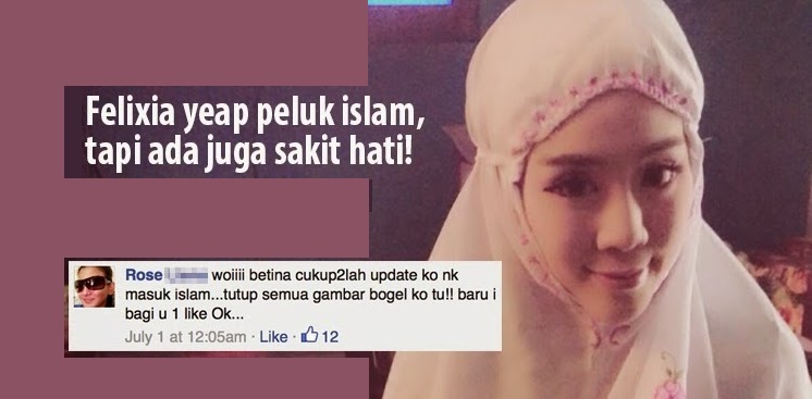 Felixia Yeap Masuk Islam