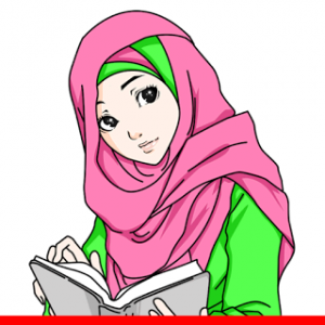 Gambar Animasi Muslimah