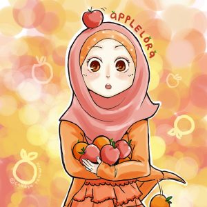 Kartun Muslimah Cantik