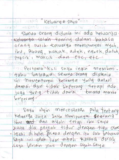 Karangan Lucu Budak UPSR page 1