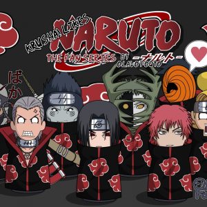 Cute Chibi Akatsuki Anime Wallpaper