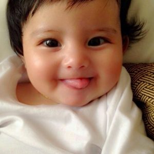 Gambar Aaisyah Dhia Rana Semasa Bayi