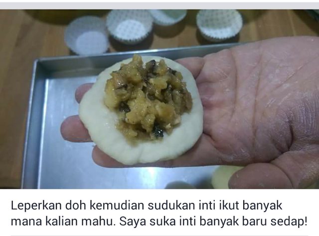 Pau Cendawan - Bahan Doh 7