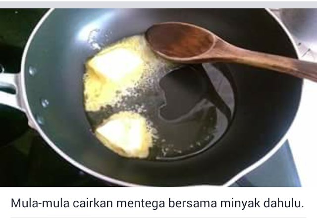 Pau Cendawan - Cara Memasak Inti