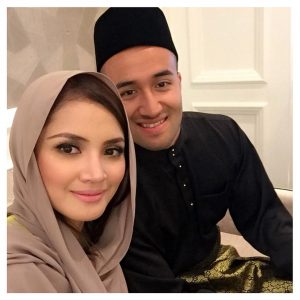 Foto Hari Raya Nur Fazura Fesyen Baju & Fesyen Tudung