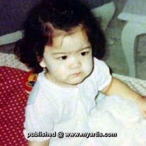 Gambar Lisa Surihani Semasa Bayi