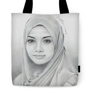 Portrait Gadis - Neelofa Tote Bag