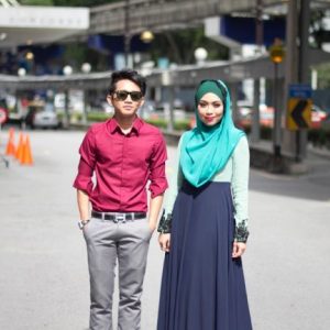 Foto Tasha Manshahar dan Syed Shamim