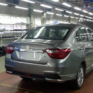 Proton Saga 2016 Bahagian Belakang