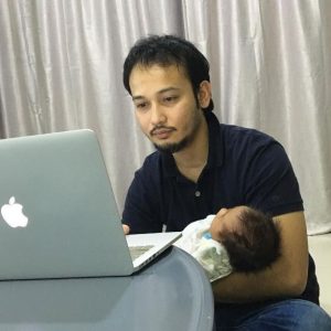 Suami Yana Samsudian dan Aisy Mateen