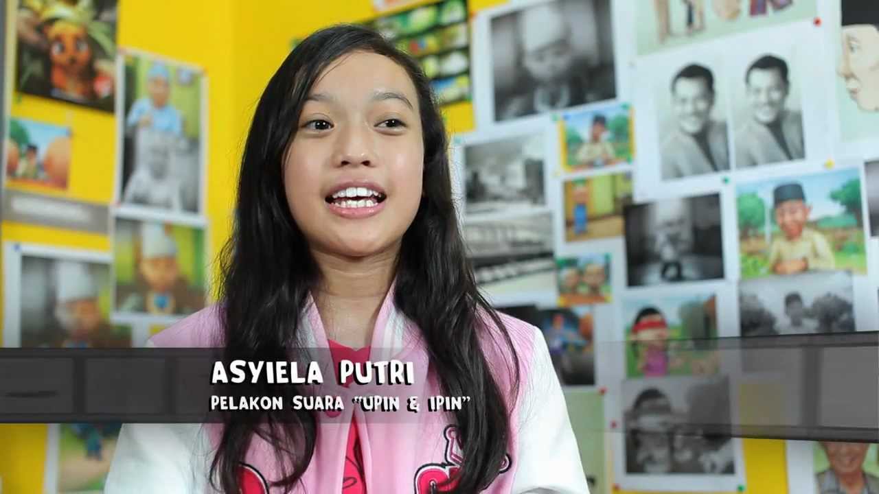 Asyiela Putri Pelakon Suara Upin dan Ipin