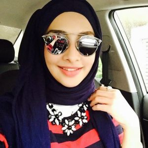 Foto Hot Fesyen Hijab Lufya Omar