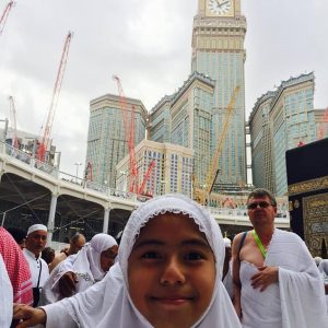 Gambar Mia Sara Di Mekah Ketika Menunaikan Umrah