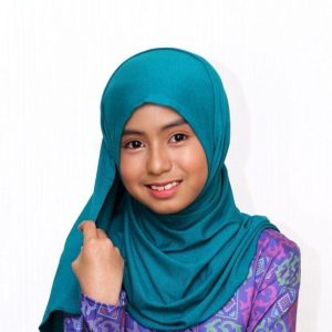 Gambar Mia Sara Pakai Tudung Sangat Sweet