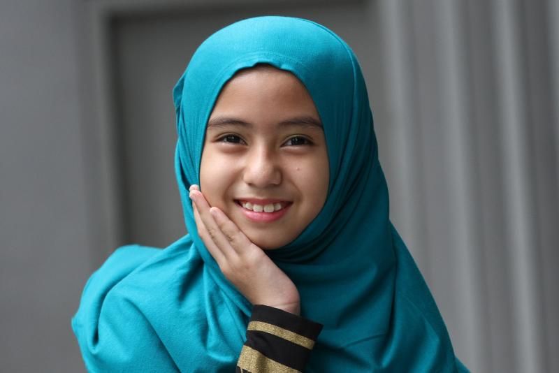 Gambar Paling Comel Mia Sara Pelakon Kanak Kanak