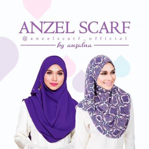 Koleksi Tudung Anzel Scarf By Anzalna