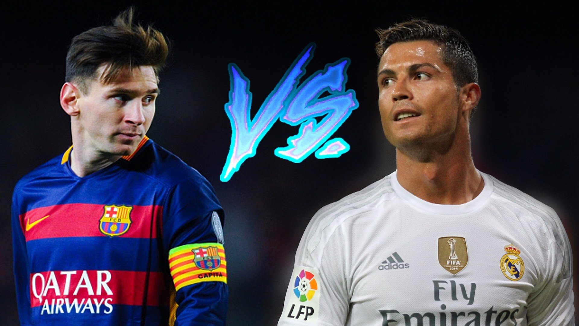 Messi Vs Ronaldo Hd Desktop Wallpaper