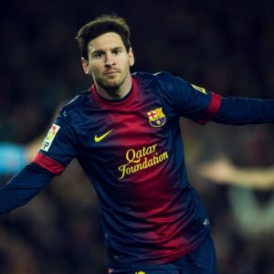 Powerful Lionel Messi Barcelona Fc Hd Desktop Images