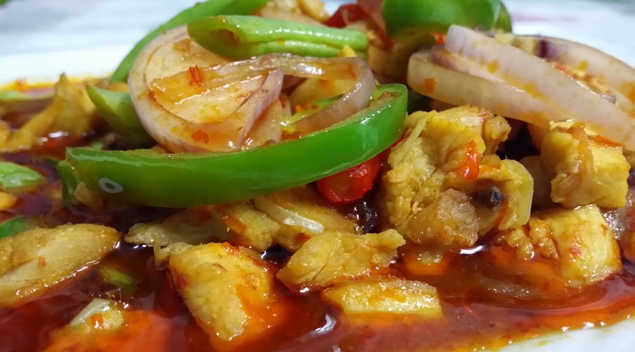 ayam masak paprik mudah