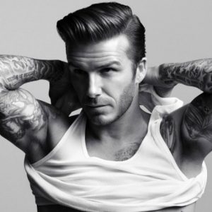 David Beckham Pompadour Hairstyles