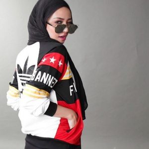 Fesyen Fathia Latiff Tetap Anggun Bertudung