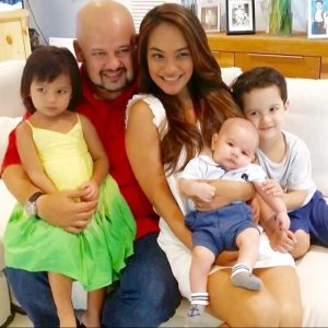 Gambar Keluarga Harith Iskander (Isteri Dan Anak Anak)