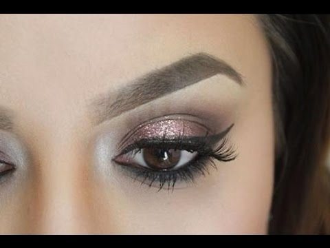 Pink Glitter Eyeshadow