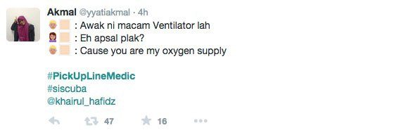 Pickup Line Medic Part 3 Awak Macam Ventillator