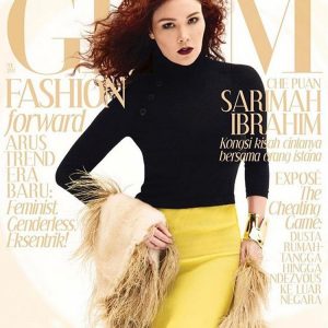 Sarimah Ibrahim Cover Majalah Glam 2017