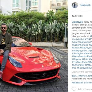 Wak Doyok Dan Kereta Ferrari Merah