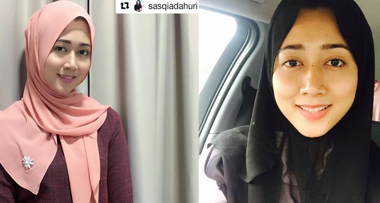 Sasqia Dahuri Bertudung