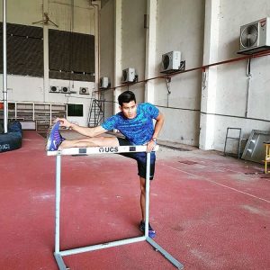 Abdul Latif Romly Menjalani Latihan