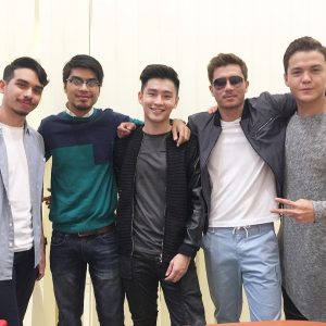 Fattah Amin, Mas Khan, Alvin Chong, Fahad Iman (Pelakon Suri Hati Mr Pilot)