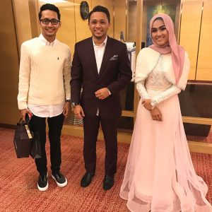 Imam Muda Asyraf Bersama Sufian Suhaimi Dan Elfira Loy