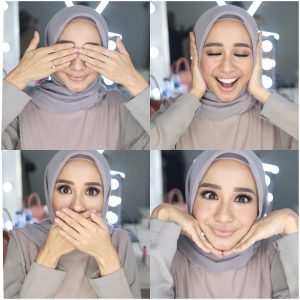 Aksi Comel Laudya Cynthia Bella