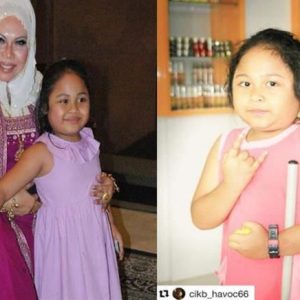 Gambar Cik B Semasa Kecil