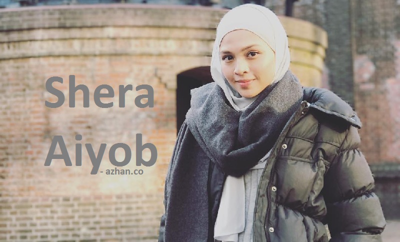 Imej Cantik Shera Aiyob Bertudung