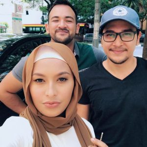 Foto Nabila Huda Semasa Penggambaran Drama