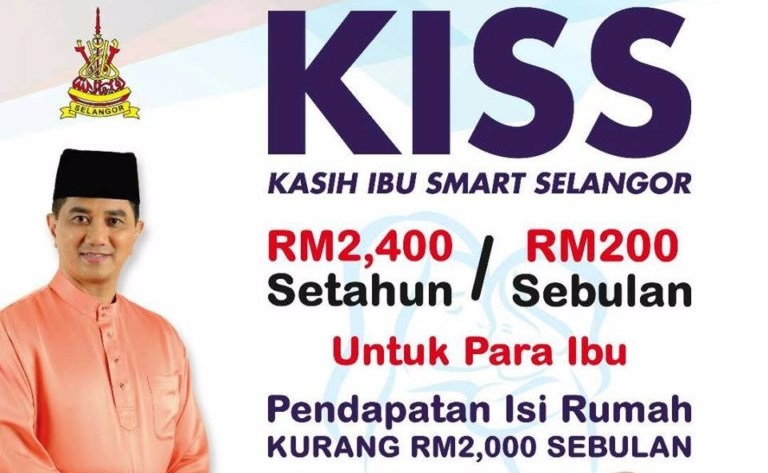 Banner Bantuan Ibu Tunggal KISS Selangor