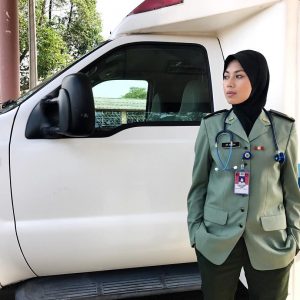 Azar Azmi Pakai Uniform