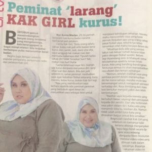 Kak Girl Jadi Kurus