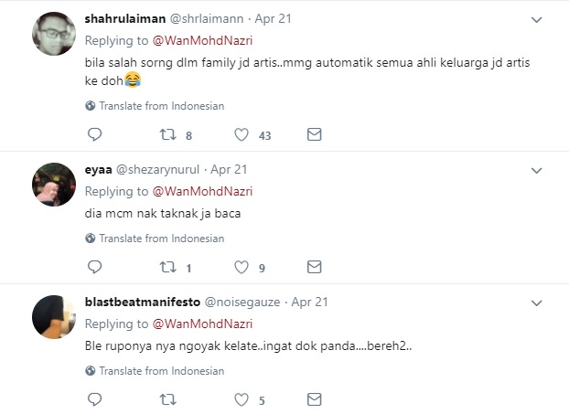 Reaksi Ameera Khan Cakap Kelantan 1