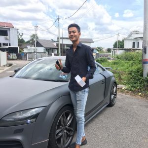 Alieff Irfan Dan Kereta Mewah Audi