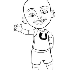 Gambar Mewarna Upin Dan Ipin Solo