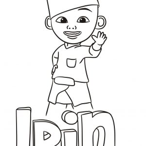 Ipin Coloring Sheet