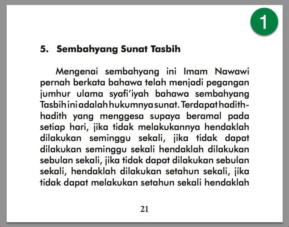 Panduan Solat Tasbih JAKIM 01