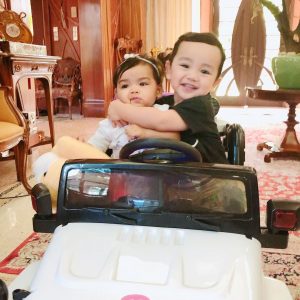 Foto Arif Jiwa Asyraf Dan Siti Aafiyah Ketika Kecil