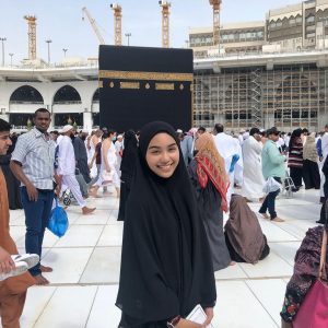 Sharifah Rose Di Hadapan Kaabah